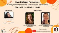 LIVE: "A relação entre escola e comunidade de entorno"